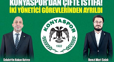 Zorlu Trabzonspor maçı öncesi Konyaspor'da şok istifalar