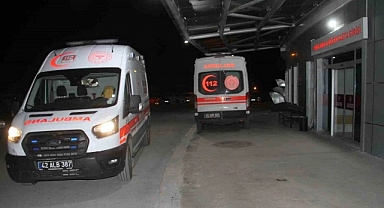 Akşehir’de bıçaklı kavga: 1 yaralı 