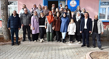 Akşehir’de eski ilkokul binası dikiş nakış kursu oldu 