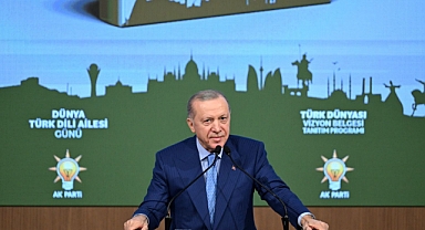 Pekyatırmacı, Türklerin Mirası Projesi'nin ilk 4 cildini Cumhurbaşkanı Erdoğan'a takdim etti