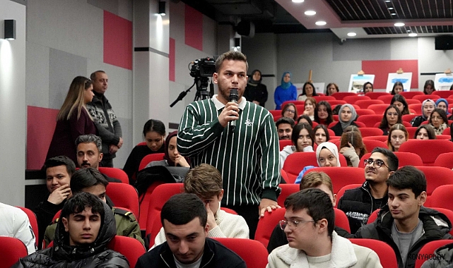 Karatay'da gençlere ilham veren buluşma