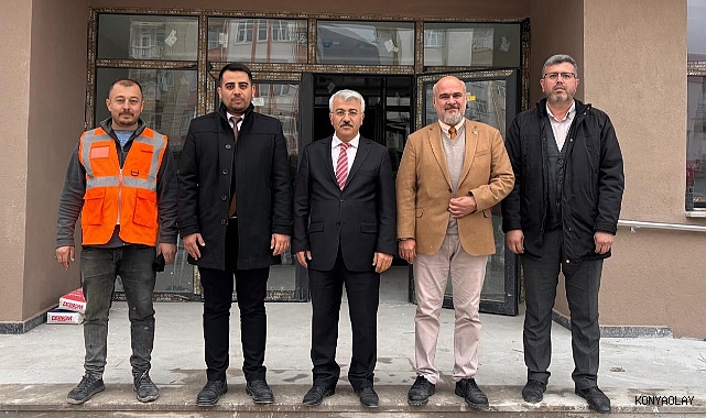 Kaymakam Yiğit yeni ilçe sağlık binasında incelemelerde bulundu