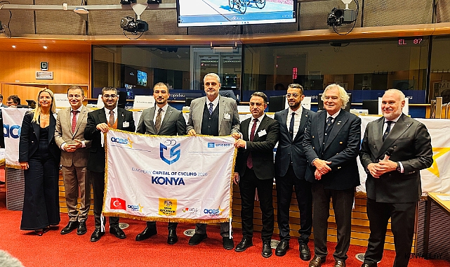 Konya 2026 AVRUPA BİSİKLET BAŞKENTİ oldu