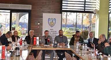 Konya Bakırcılar Odası’nda Sönmez yeniden adaylığını açıkladı