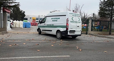 Konya’da forkliftin altında kalan kişi öldü 