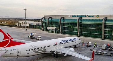 Konya Havalimanı, kasım ayında 84 bin 147 yolcuya hizmet verdi