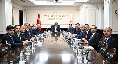 Konya protokolü Ankara'da Bakan Yumaklı ile bir araya geldi