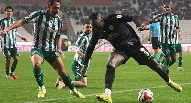 Konyaspor–Rizespor mücadelesi 1-1 sonuçlandı