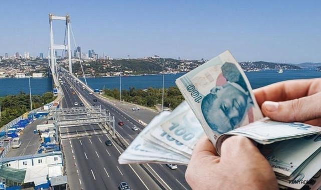 Köprü ve otoyol ücretlerine zam oranı yüzde 25,49 olacak