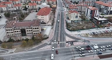 Küçükkumköprü caddesi'nde sıcak asfalt çalışması tamamlandı 