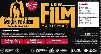 Malatya’da 1. Kısa Film Festivali İçin son başvuru 15 aralık