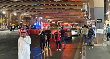 Mekke'de ring otobüsü Mahbes'ül Cin'de Türk kafilesine çarptı: 1 ölü, 2 yaralı 