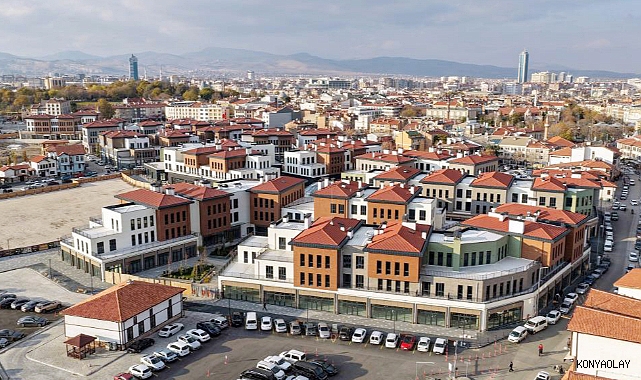 Meram Suriçi Çarşısı birinci etabın açılışı yapıldı