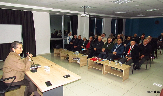 Saime Yardımcı, Aydınlar Ocağı’nda Konya kültürünü anlattı