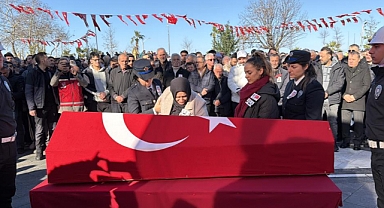 Şehit Turgut Külünk'ü son yolculuğuna uğurlandı