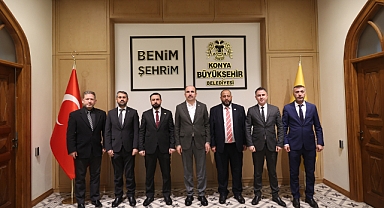 Suriyeli heyet Başkan Altay’ı ziyaret etti