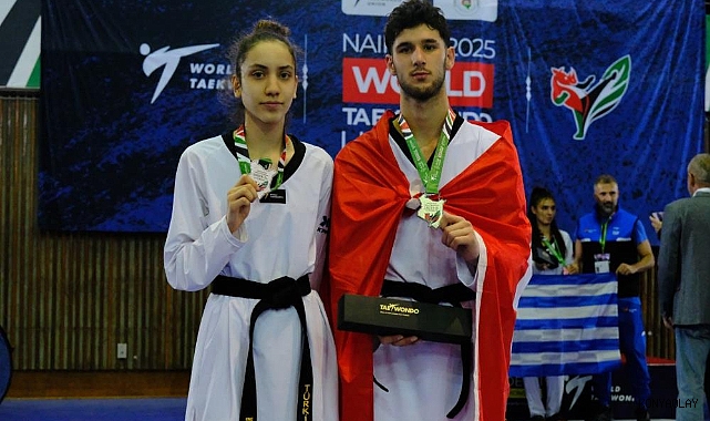 Ümitler Taekwondo Şampiyonası’nda millilerden iki gümüş madalya