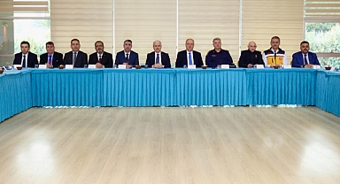 Vali İbrahim Akın başkanlığında Bağımlılıkla Mücadele Toplantısı yapıldı