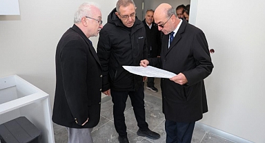 Yazır Mahalle Külliyesi hızla yükseliyor