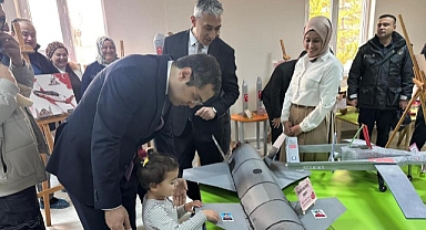 Yerli Malı Haftasında yerli savunma sanayi ürünlerinin maketlerini sergilediler