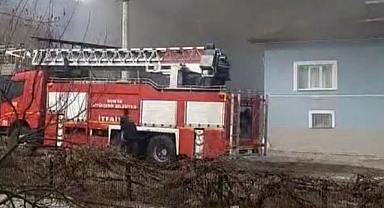 Akşehir'de müstakil evde yangın: 1 yaralı