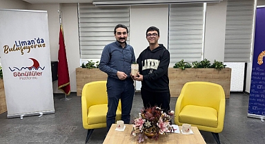 Ertuğrul Sancak, “Liman’da Buluşuyoruz” programında gençlerle bir araya geldi