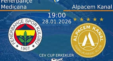 Fenerbahçe Medicana Alpacem Nereden CANLI İzlenir? Fenerbahçe Alpacem Maçı Hangi Kanalda?