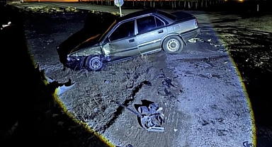 Karapınar'da otomobiller çarpıştı: 2 yaralı 