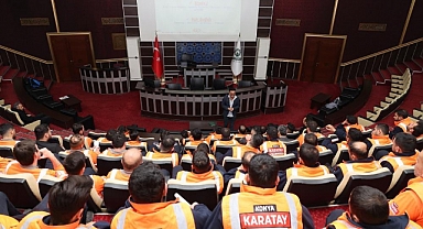Karatay’da personel eğitimleri sürüyor