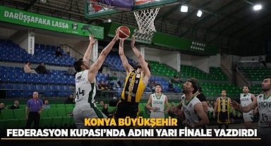 Konya Büyükşehir Federasyon kupası'nda adını altın harflerle yazdırdı