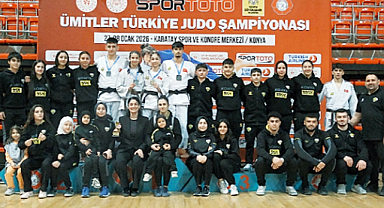 Konya Büyükşehir Ümitler Judo Takımı Türkiye İkincisi Oldu