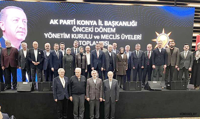 Konya'da AK Parti'nin vefa buluşması 