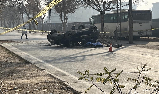 Konya’da aralık ayında 1 442 kazada 4 can kaybı