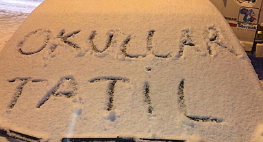 Konya’da okullar 1 gün tatil edildi