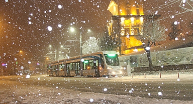 Konya'da özlenen kar yağışı başladı