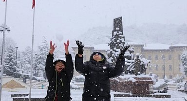 Konya'nın 6 ilçesinde okullara kar tatili 