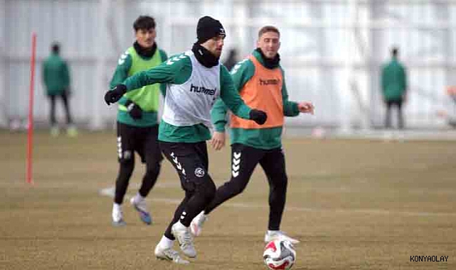 Konyaspor, Beşiktaş maçının hazırlıklarına başladı   