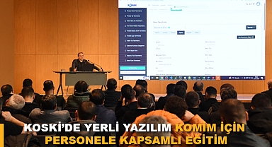 Koski'de yerli yazılım komim için personele kapsamlı eğitim 