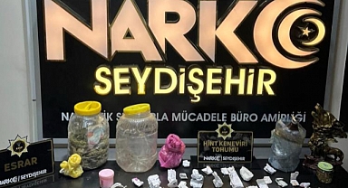 Seydişehir'de uyuşturucu operasyonu 