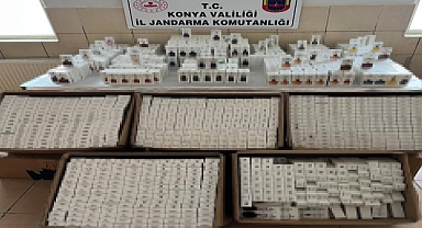 2 bin 500 adet kaçak parfüm ele geçirildi