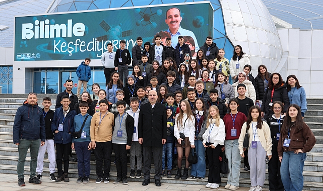 28 İlçeden 14 bin öğrenci bu yıl bilim merkezi ile tanışmış olacak