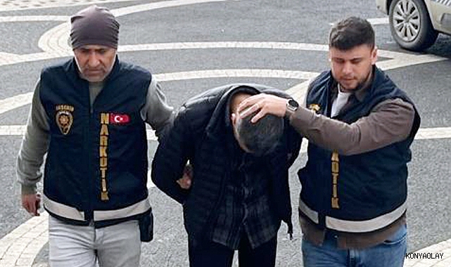 Akşehir'de uyuşturucu operasyonu 