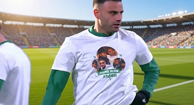 Başakşehir-Konyaspor Maçında Duygu Dolu An: Ayden İçin 'Geçmiş Olsun' Tişörtleri Tribünleri Ağlattı!