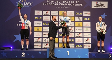 Başkan Altay Avrupa pist bisikleti şampiyonası’na Katılan Sporculara ve emeği geçenlere teşekkür etti