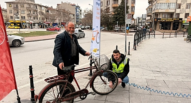 Dünya kışın işe bisikletle gitme günü