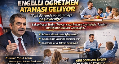 Engelli öğretmen ataması ne zaman yapılacak? Son Dakika 2026 Engelli öğretmen atamasıyla ilgili açıklama geldi!
