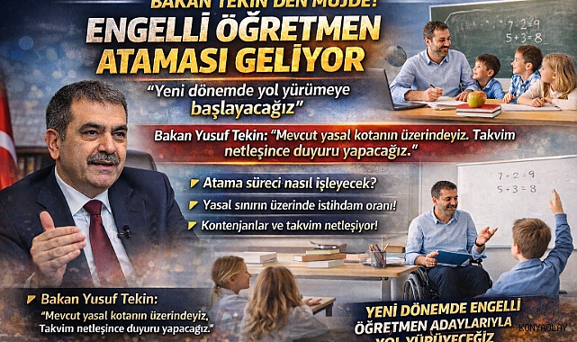 Engelli öğretmen ataması ne zaman yapılacak? Son Dakika 2026 Engelli öğretmen atamasıyla ilgili açıklama geldi!