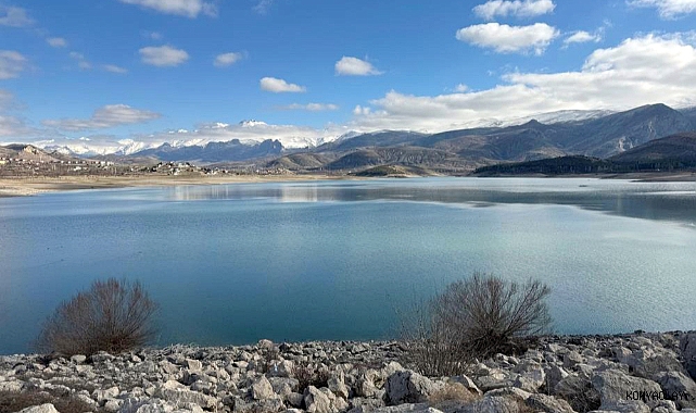 İvriz Barajı’nda su seviyesi yükseldi