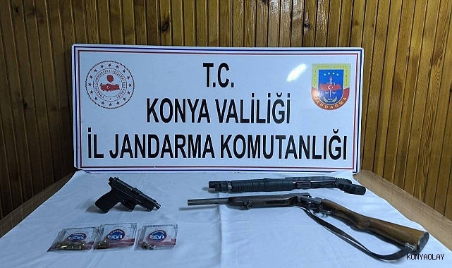 Jandarmadan 7 ayrı silah operasyonu: 3 tutuklama