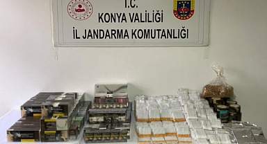 Jandarmadan tütün kaçaklarına operasyon